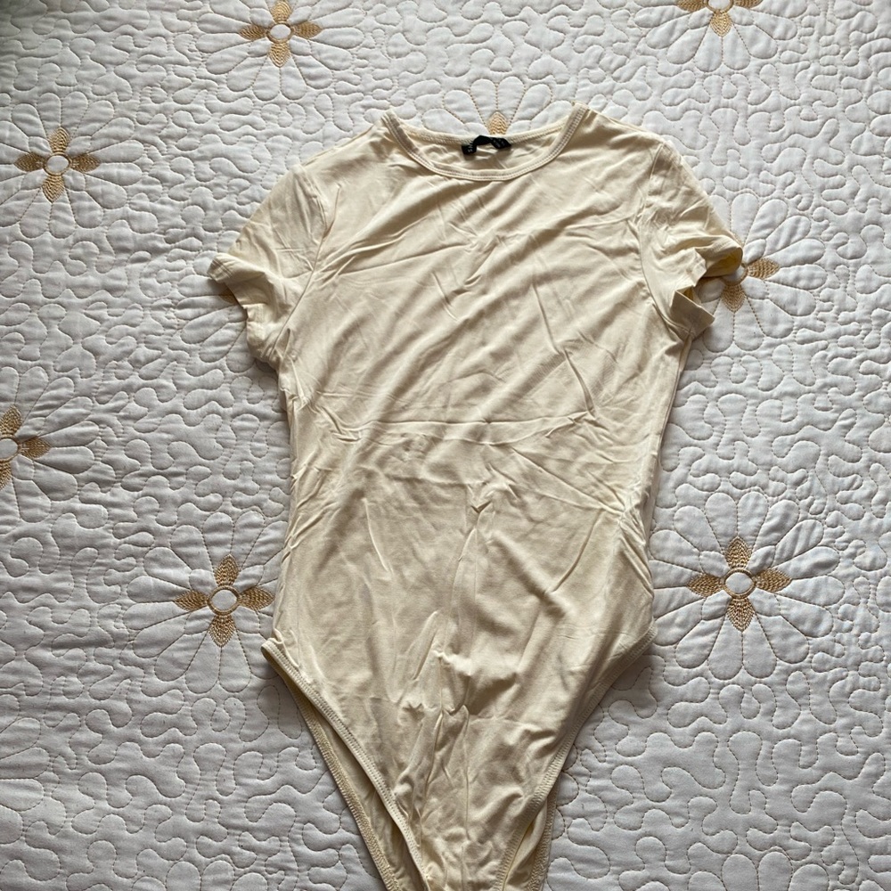 2 basic bodysuits from shein